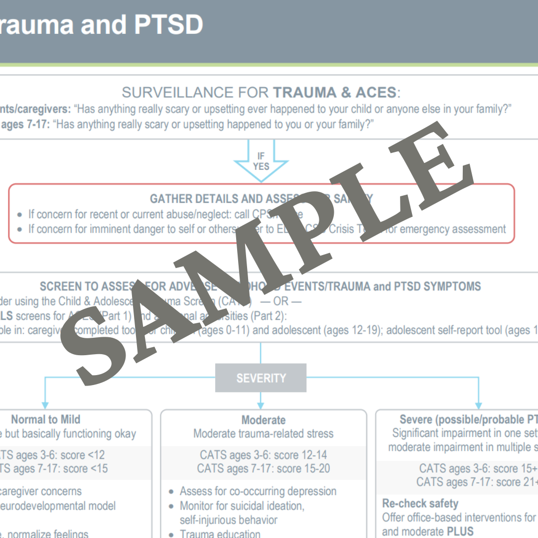 Clinical Support Tools: Trauma and PTSD - Pediatric Health Network