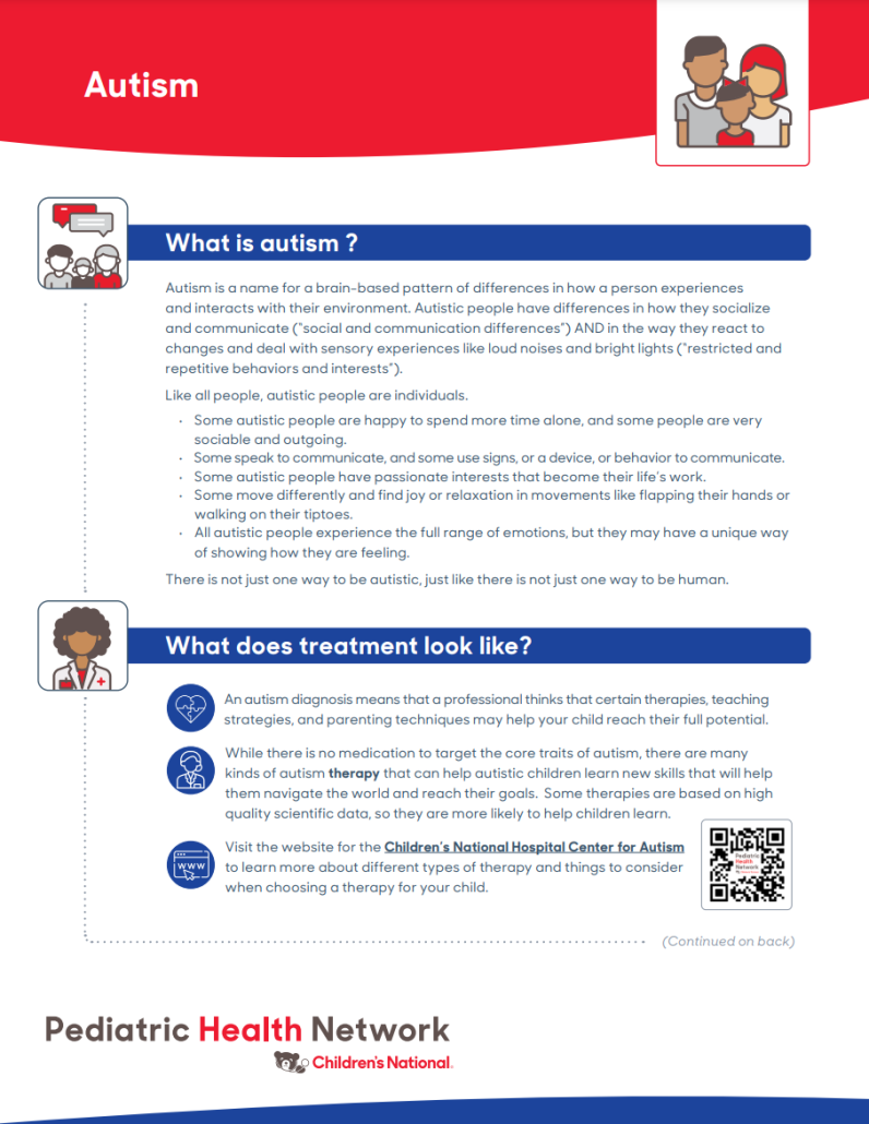 Autism Referrals Clinical Support Tools: Autism - Pediatric Health Network